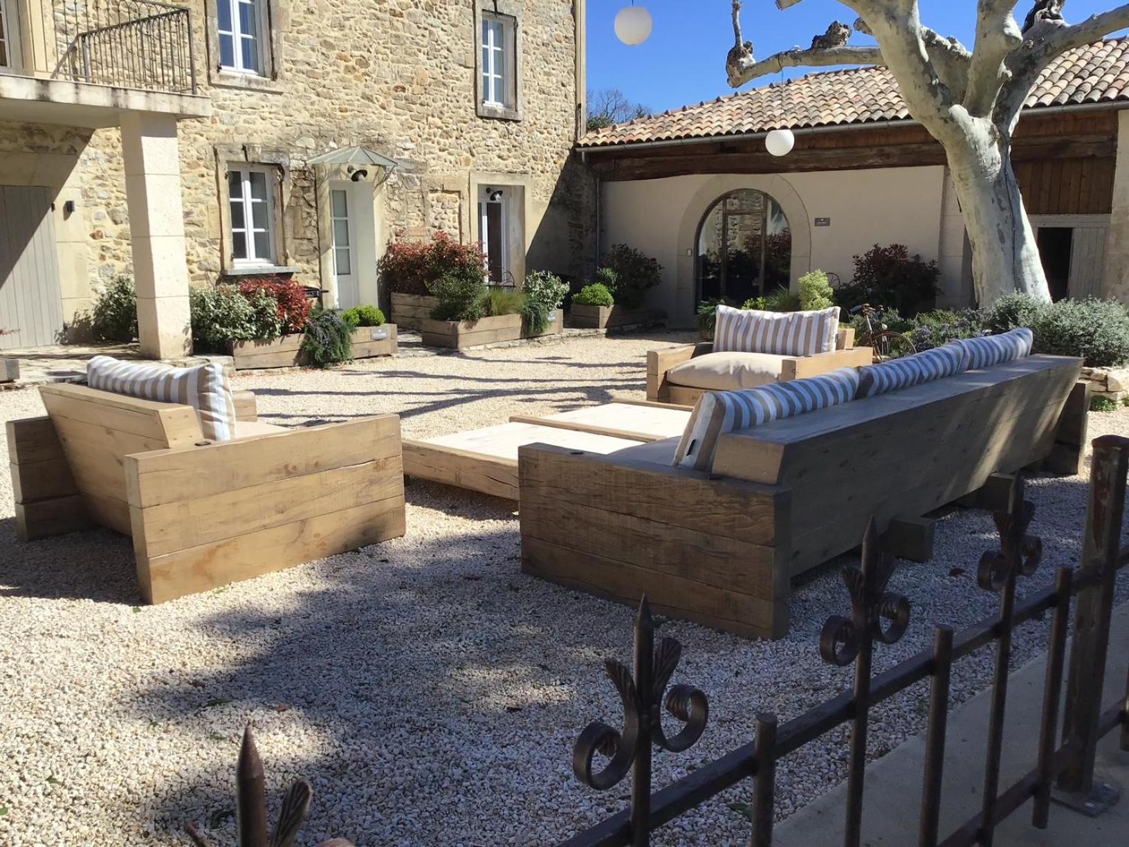 Domaine Chamarel Villa Saint-Paulet-de-Caisson Bagian luar foto